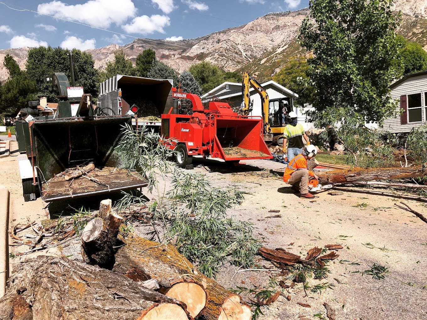 A tree service job in Salt Lake County, UT